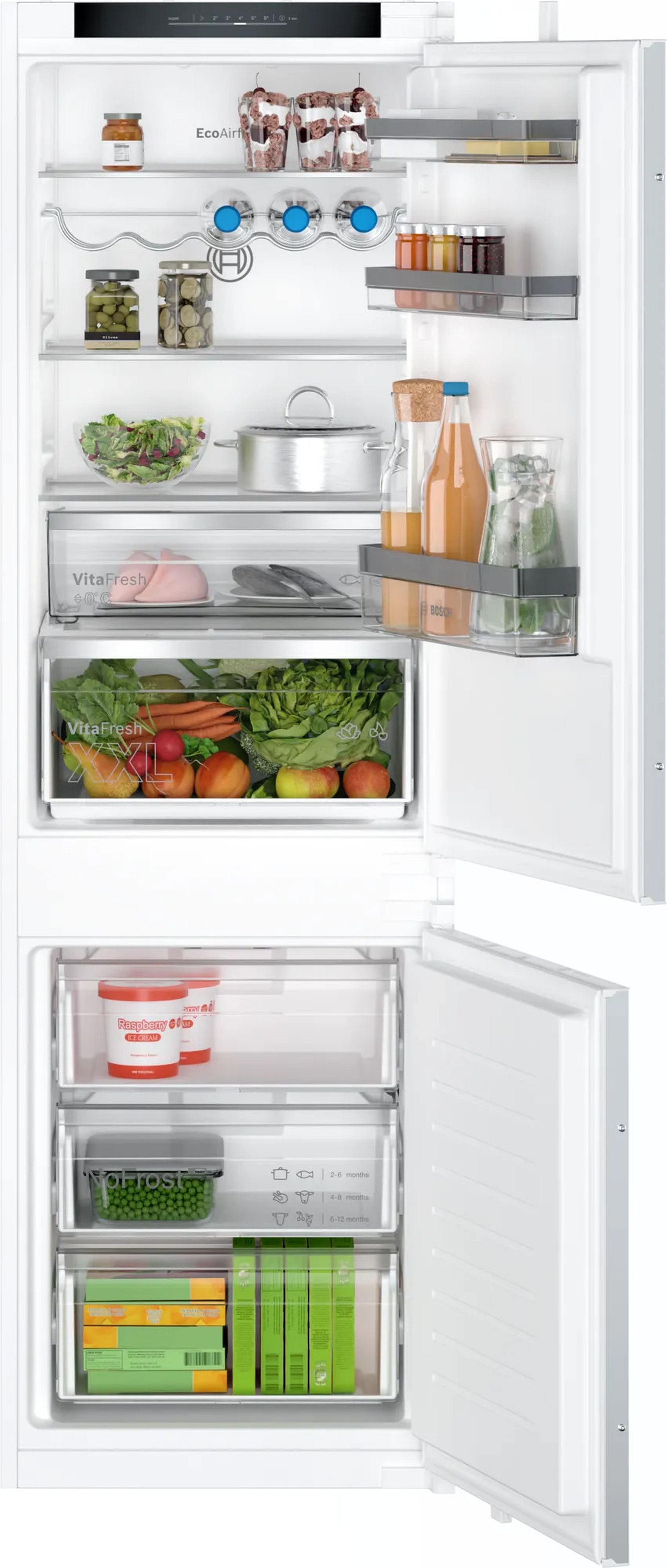 Bosch KIN86VSE0G | Fridge Freezer Frost Free | Fully Integrated