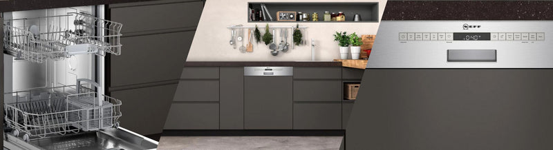 Neff 60 Cm Wide Semi Integrated Dishwashers
