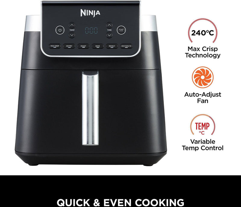 Ninja AF180UK | Air Fryer | Black