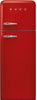 Smeg Freestanding Fridge Freezer FAB30RRD5UK - Red