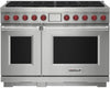 Wolf Range Cooker Dual Fuel ICBDF48850-S-P - Stainless Steel