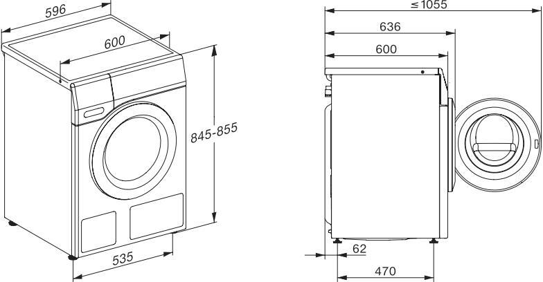 Miele WED164 | Washing Machine | White